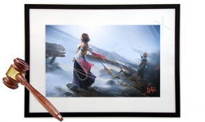 Final Fantasy X/X-2 Live Painting and Auction