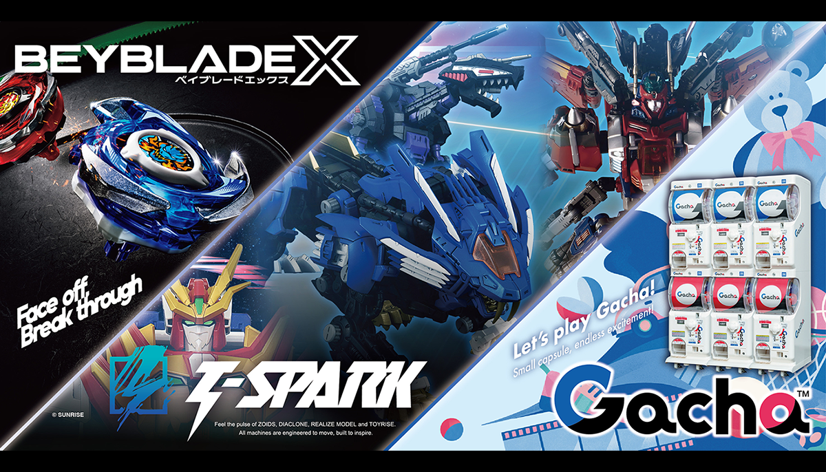 TOMY Group Brings BEYBLADE X, T-SPARK, and Gacha to Anime Expo 2025