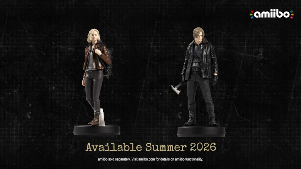 Resident Evil Requiem Leon Grace amiibo