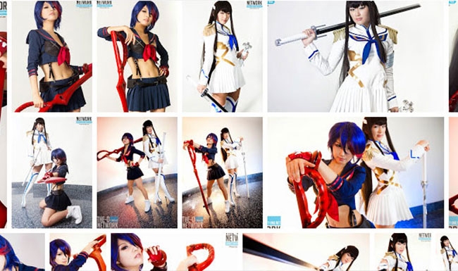 Spiral Cats Kill la Kill Photoshoot