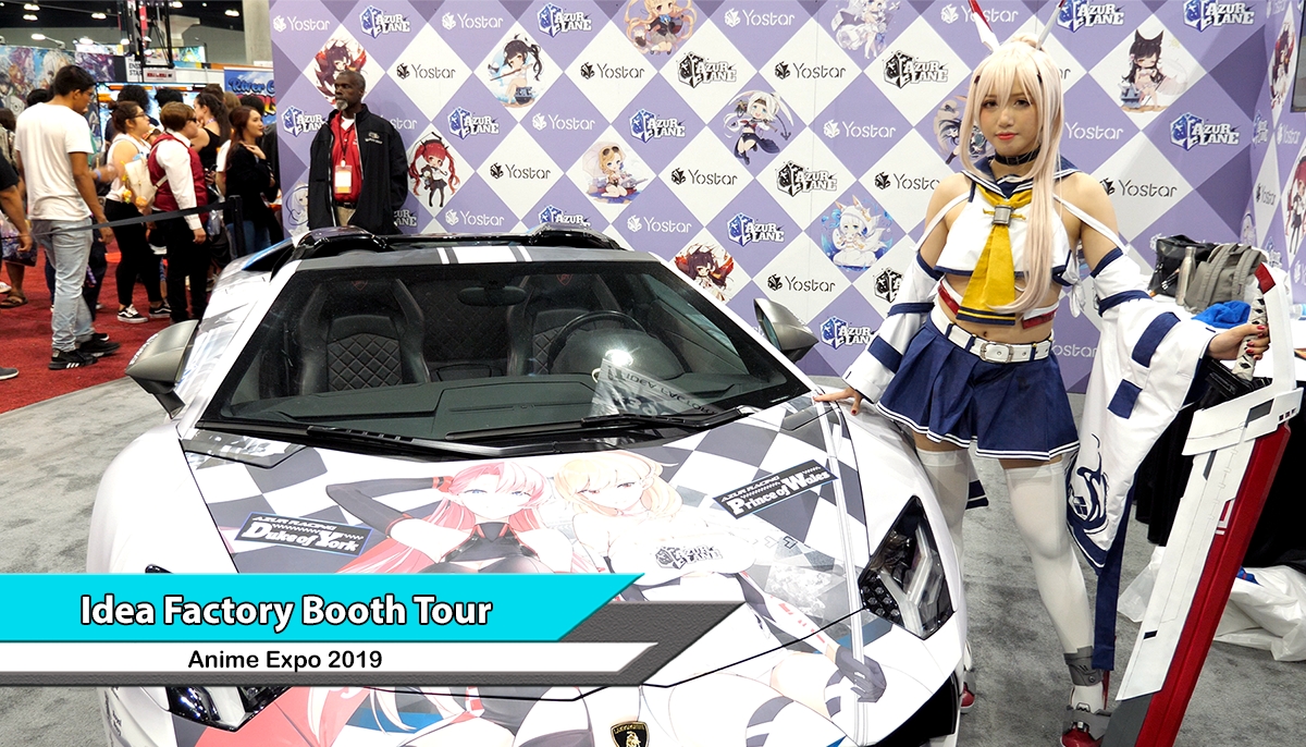 Idea Factory Booth Tour @ Anime Expo 2019