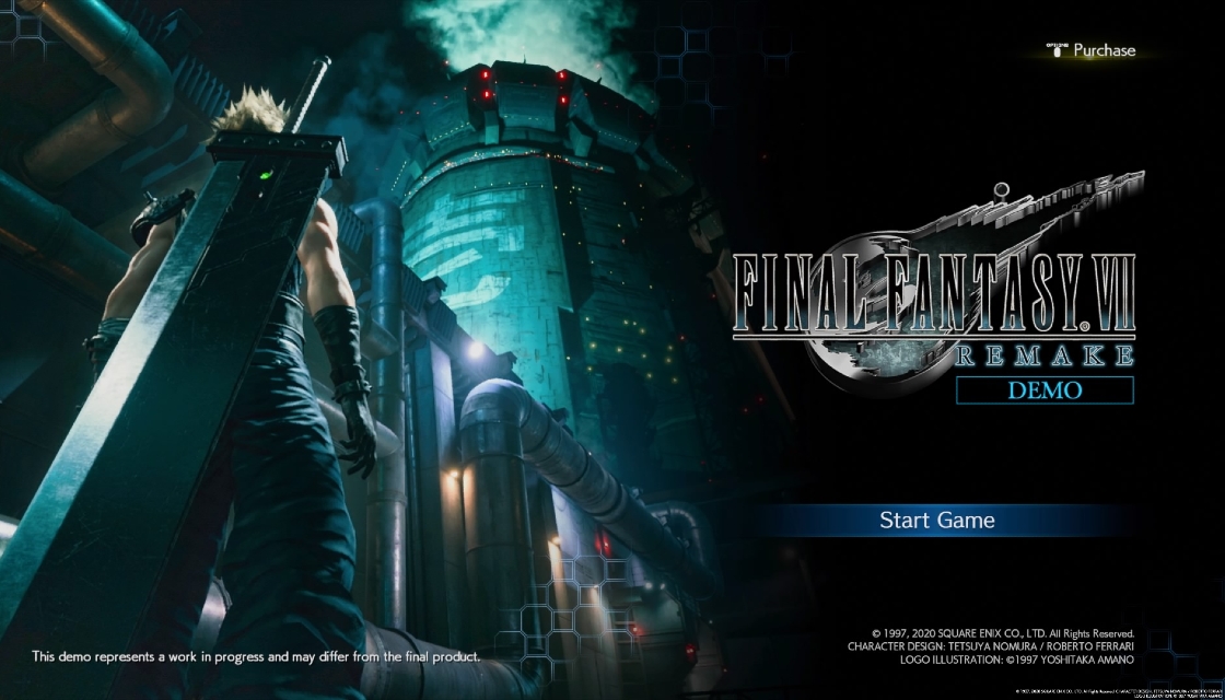 The O Network Final Fantasy Vii Remake Demo Available Now