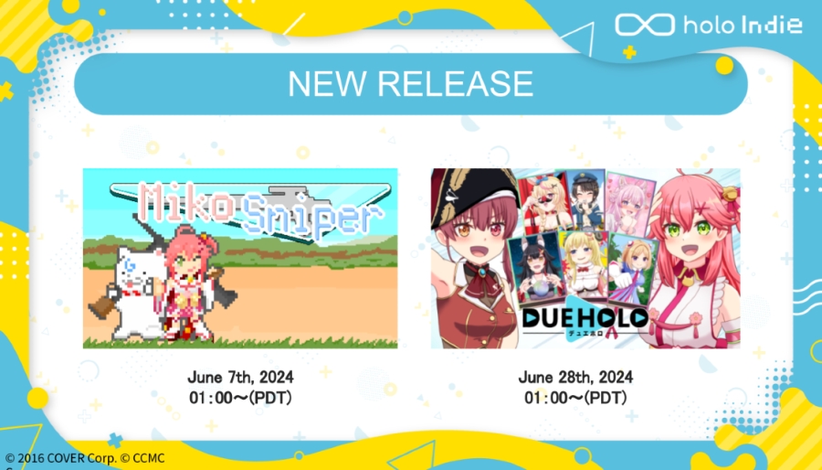 Cover Announces Two New Titles Under holo indie Launching in June