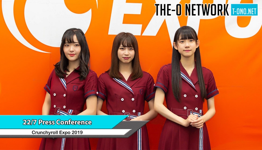22/7 (Nanabun no Nijyuuni) Press Conference at Crunchyroll Expo 2019