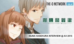 Isuna Hasekura Interview @ Anime Expo 2015