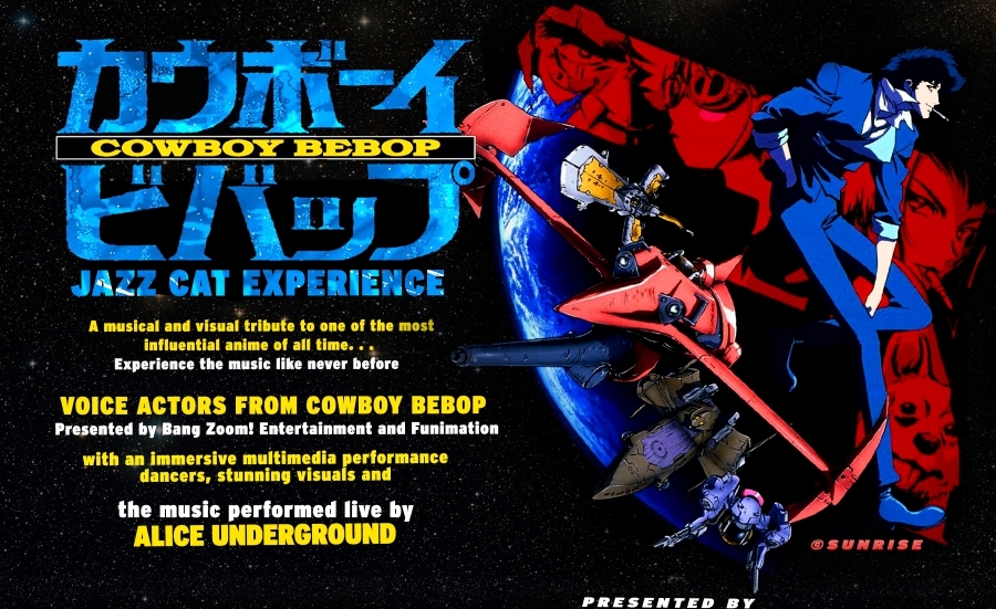 Cowboy Bebop Jazz Cat Experience @ Anime Expo 2016