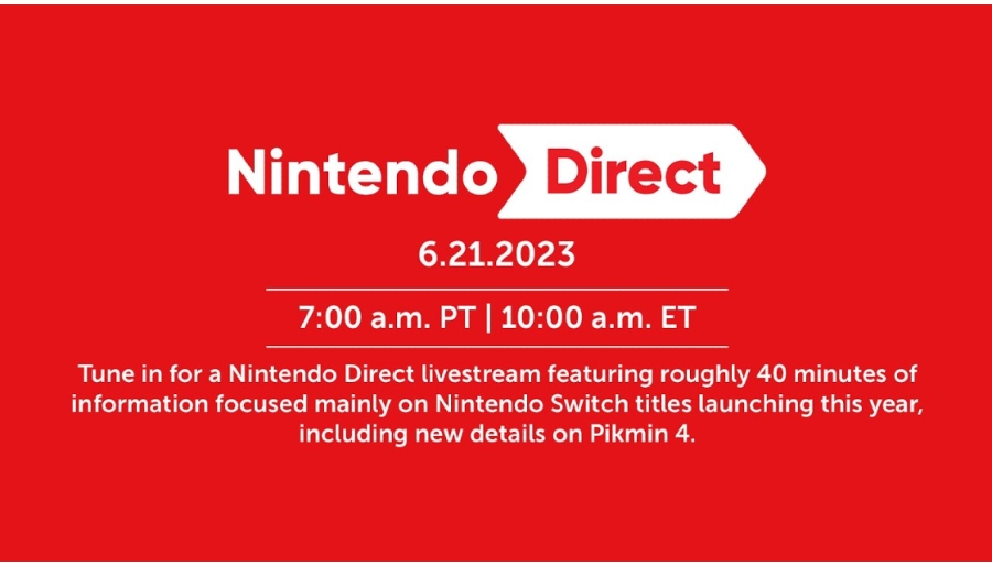 Nintendo Direct Set for June 21 Featuring Titles Launching This Year